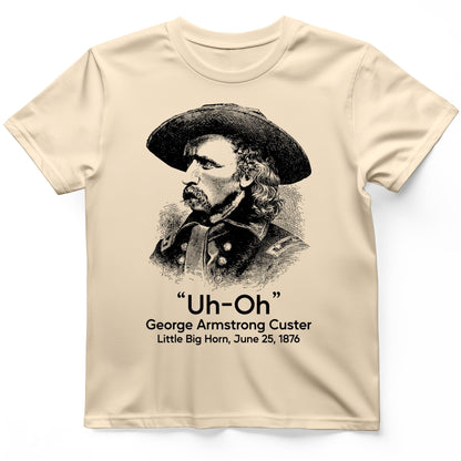 Custer Uh-Oh Premium Tee Natural / S