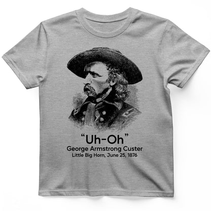 Custer Uh-Oh T-Shirt Sport Grey / S