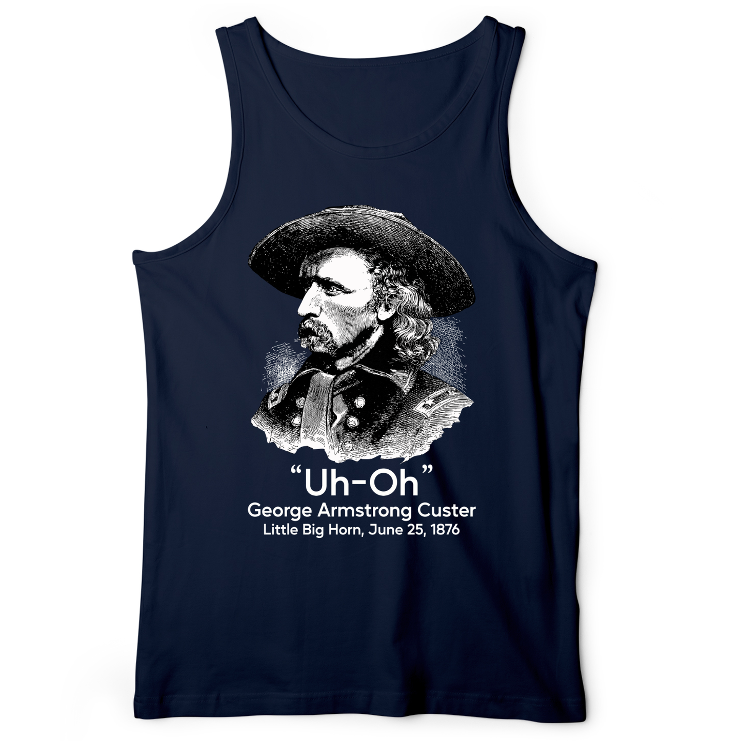 Custer Uh-Oh Tank Navy / XS