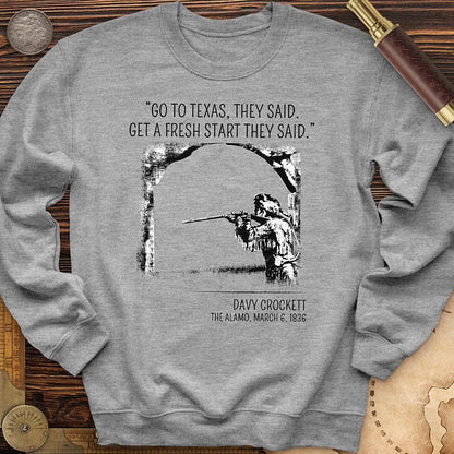 Davy Crockett Crewneck