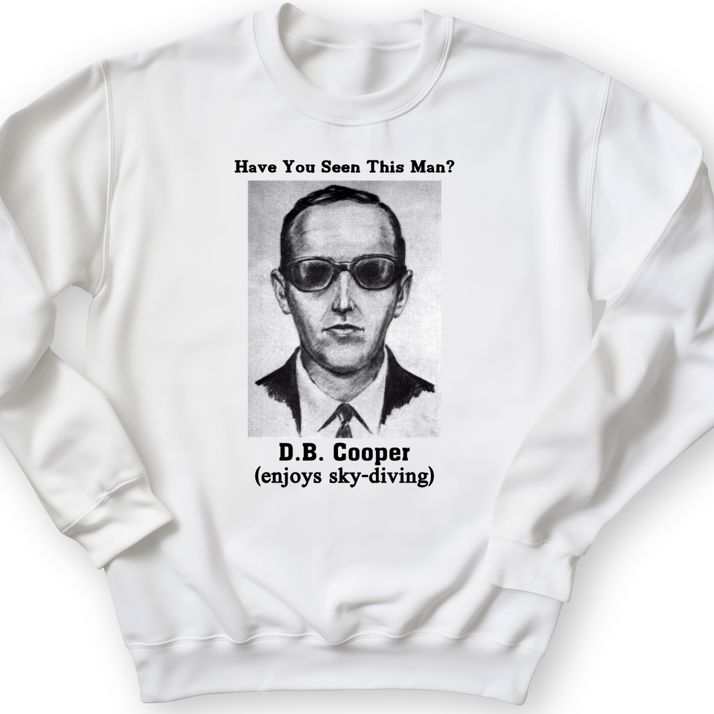 DB Cooper Crewneck White / S