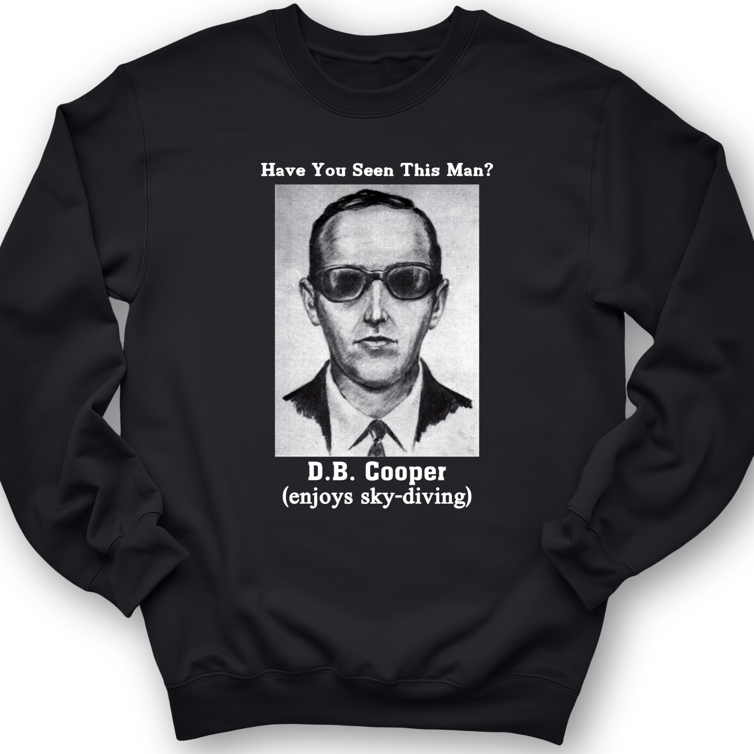 DB Cooper Crewneck Black / S