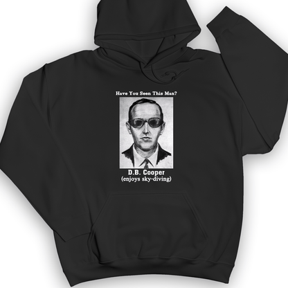 DB Cooper Hoodie Black / S