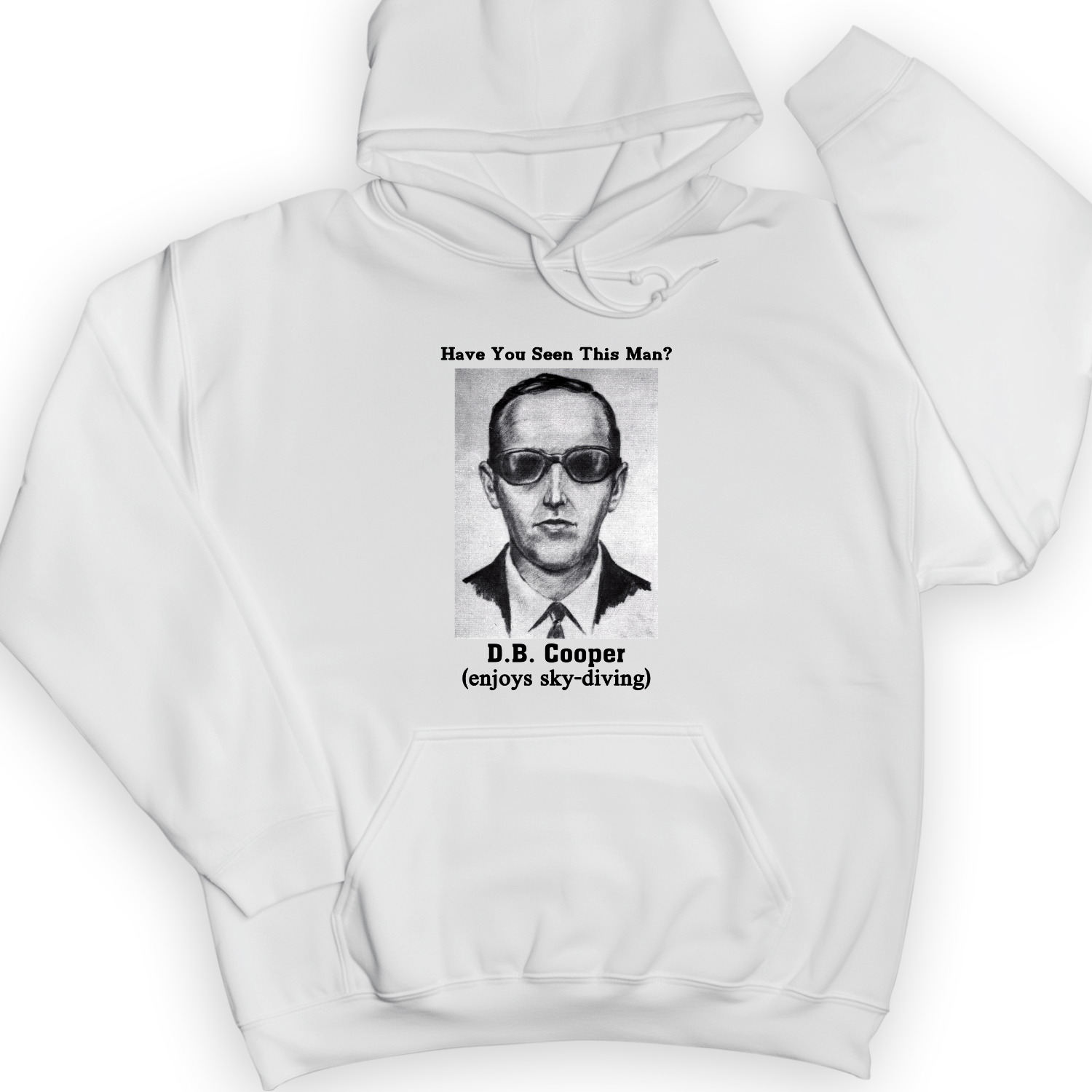 DB Cooper Hoodie White / S