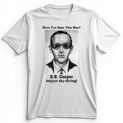 DB Cooper Premium Tee White / S