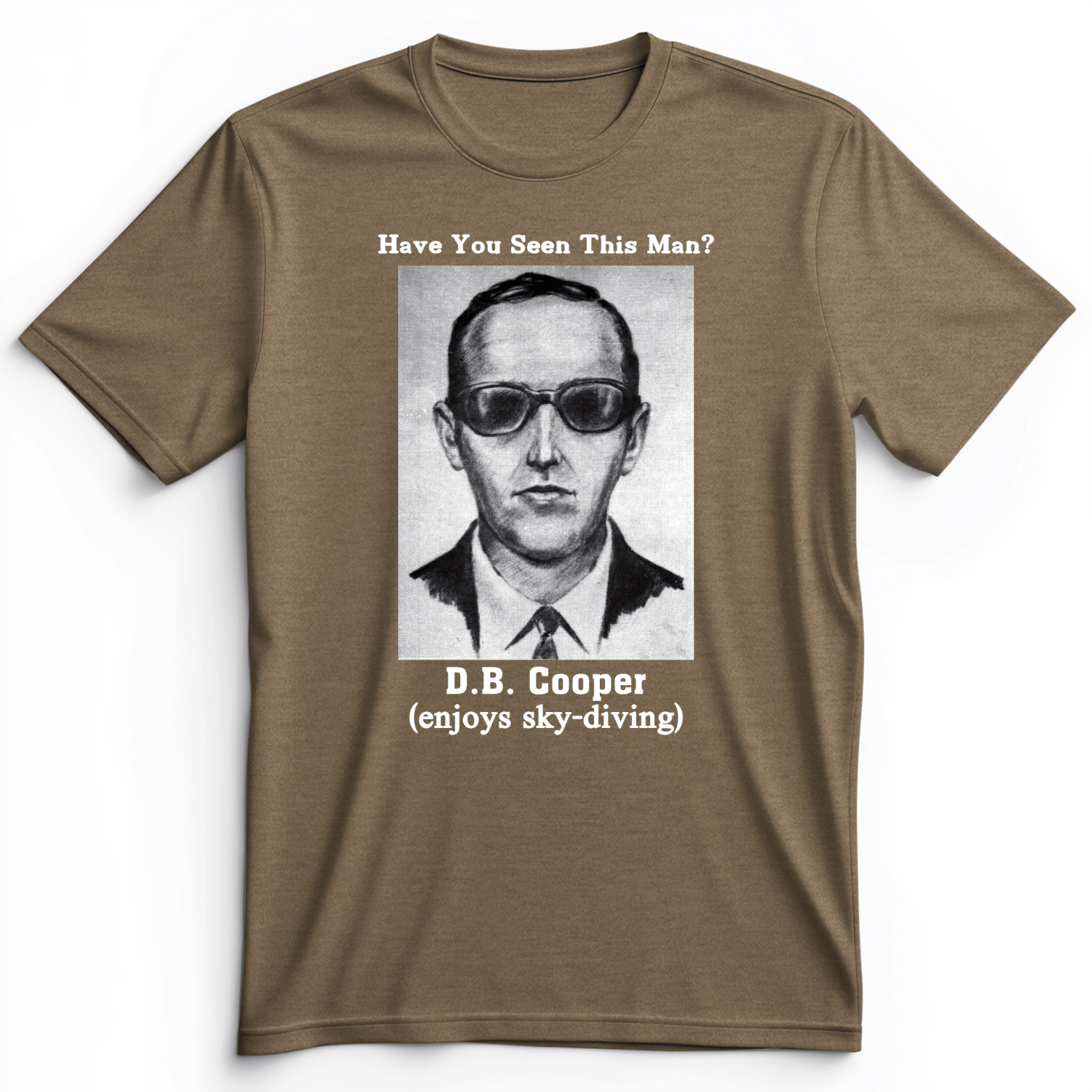 DB Cooper Premium Tee Heather Olive / S