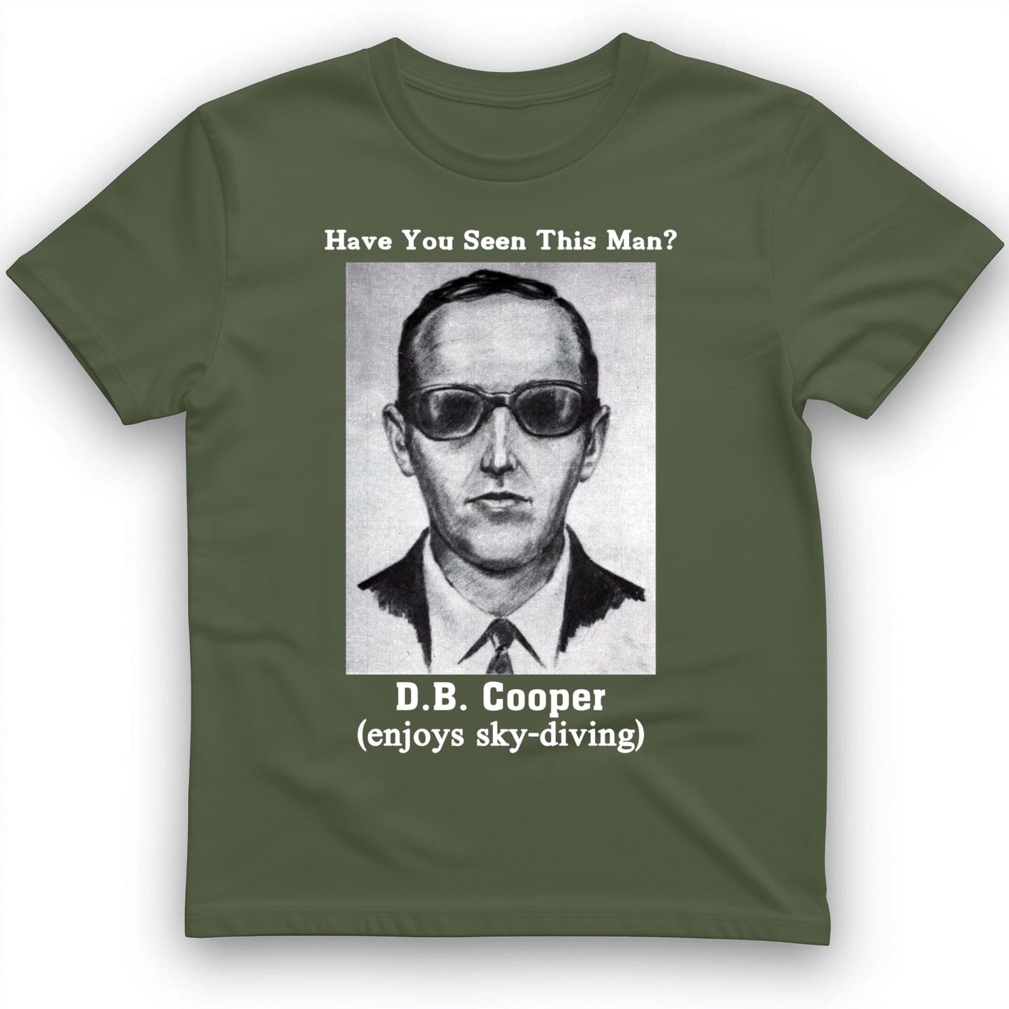 DB Cooper T-Shirt Military Green / S