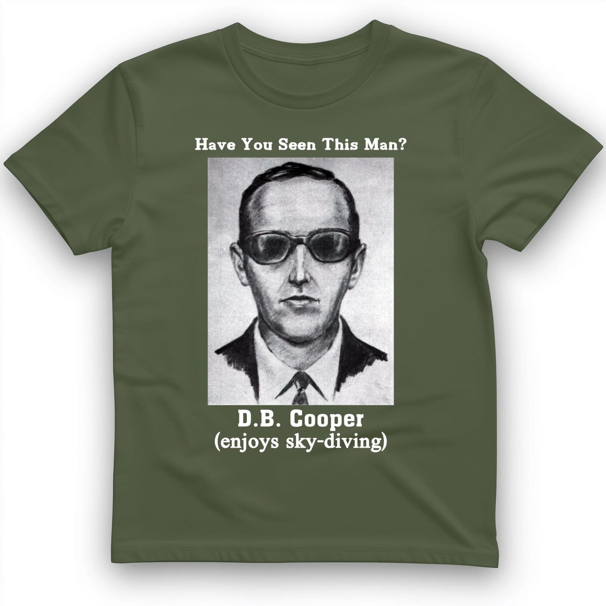 DB Cooper T-Shirt Military Green / S