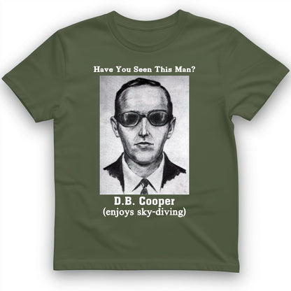 DB Cooper T-Shirt Military Green / S