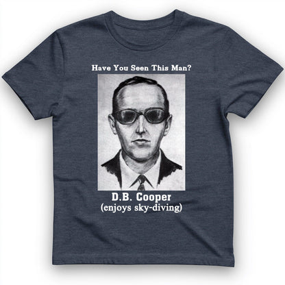 DB Cooper T-Shirt Heather Navy / S