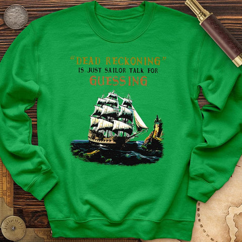 Dead Reckoning Sailor Crewneck Irish Green / S