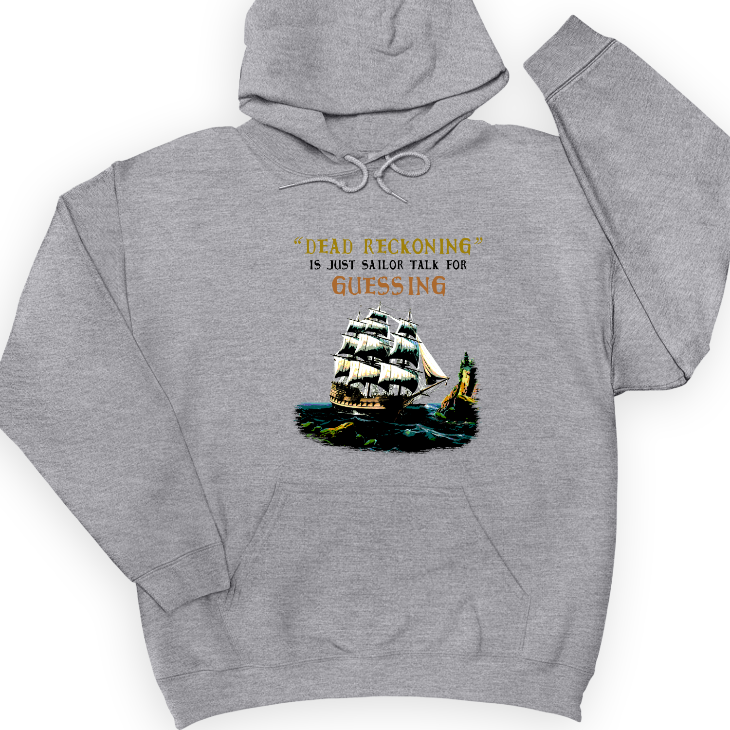 Dead Reckoning Sailor Hoodie Sport Grey / S