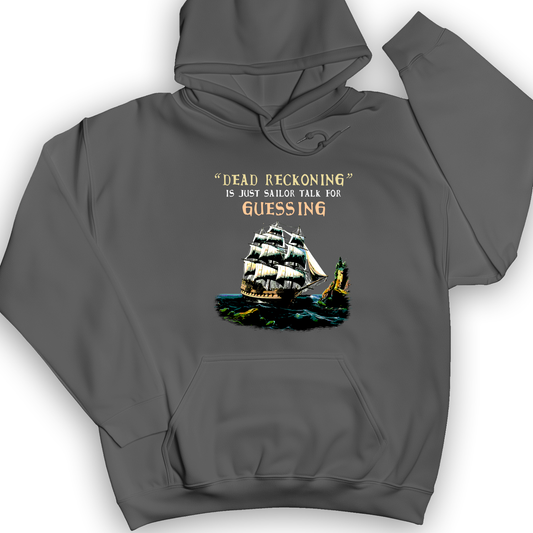 Dead Reckoning Sailor Hoodie Charcoal / S