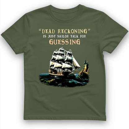 Dead Reckoning Sailor T-Shirt Military Green / S