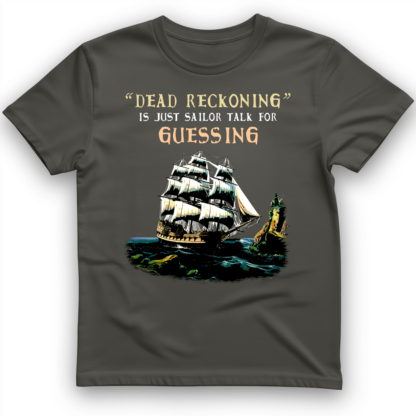 Dead Reckoning Sailor T-Shirt Charcoal / S