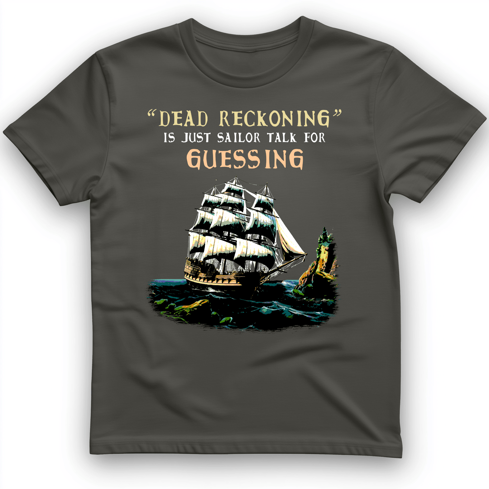 Dead Reckoning Sailor T-Shirt Charcoal / S