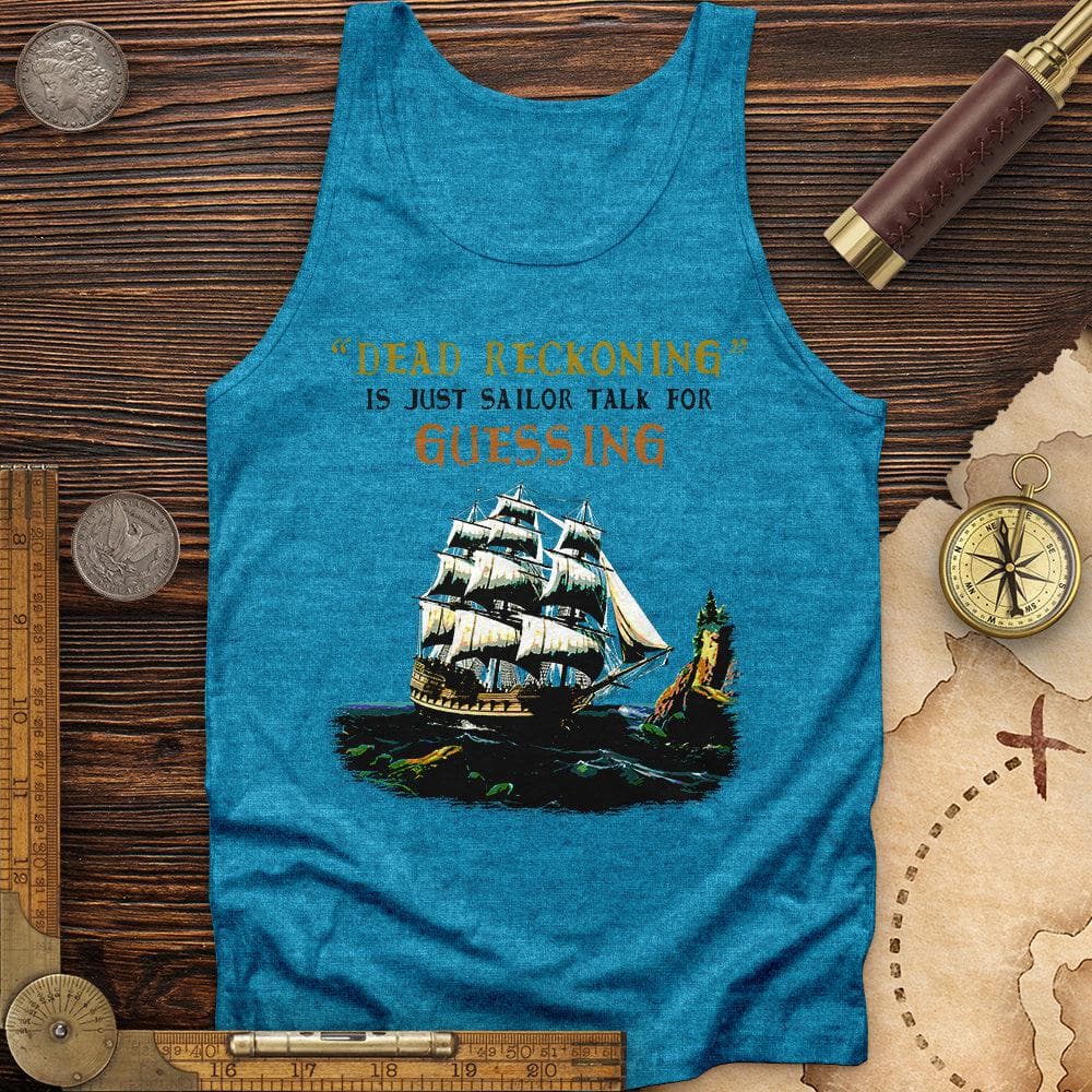 Dead Reckoning Sailor Tank Aqua TriBlend / XS