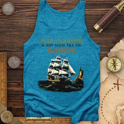 Dead Reckoning Sailor Tank Aqua TriBlend / XS