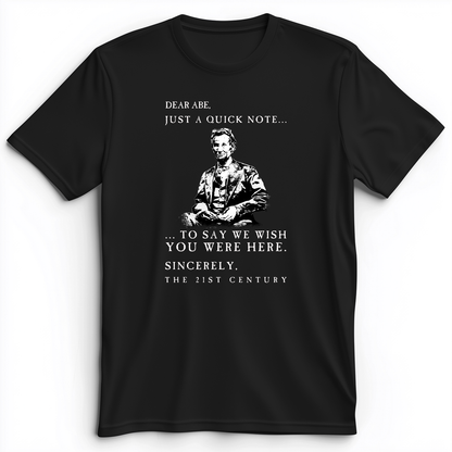 Dear Abe Premium Tee Black / S