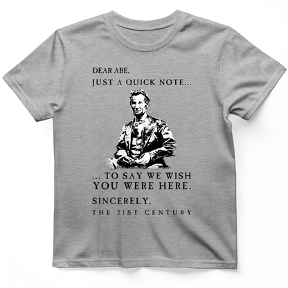 Dear Abe T-Shirt Sport Grey / S