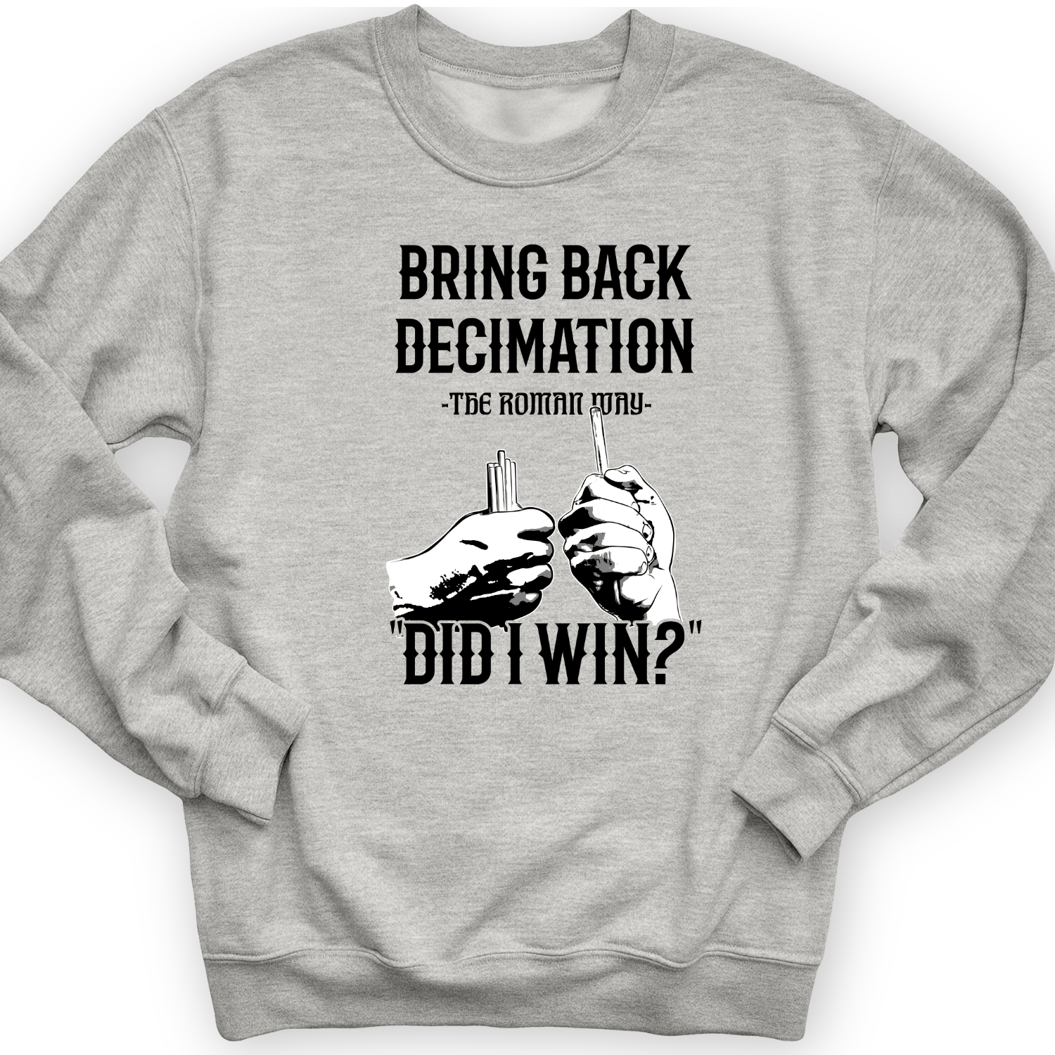 Decimation Crewneck Sport Grey / S