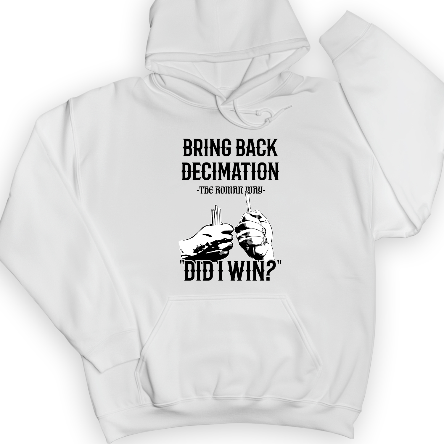 Decimation Hoodie White / S