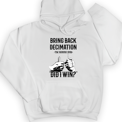 Decimation Hoodie White / S