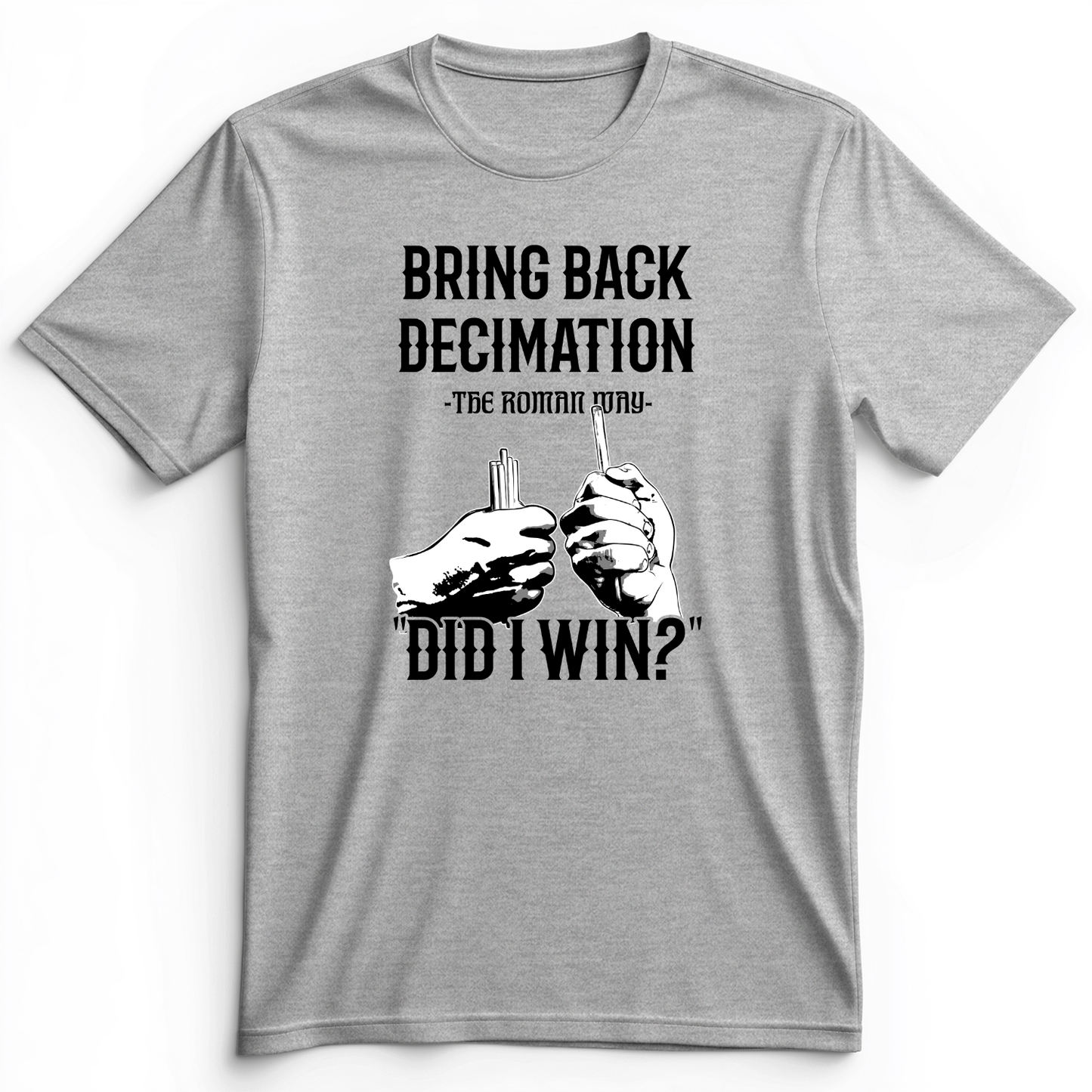 Decimation Premium Tee Athletic Heather / S