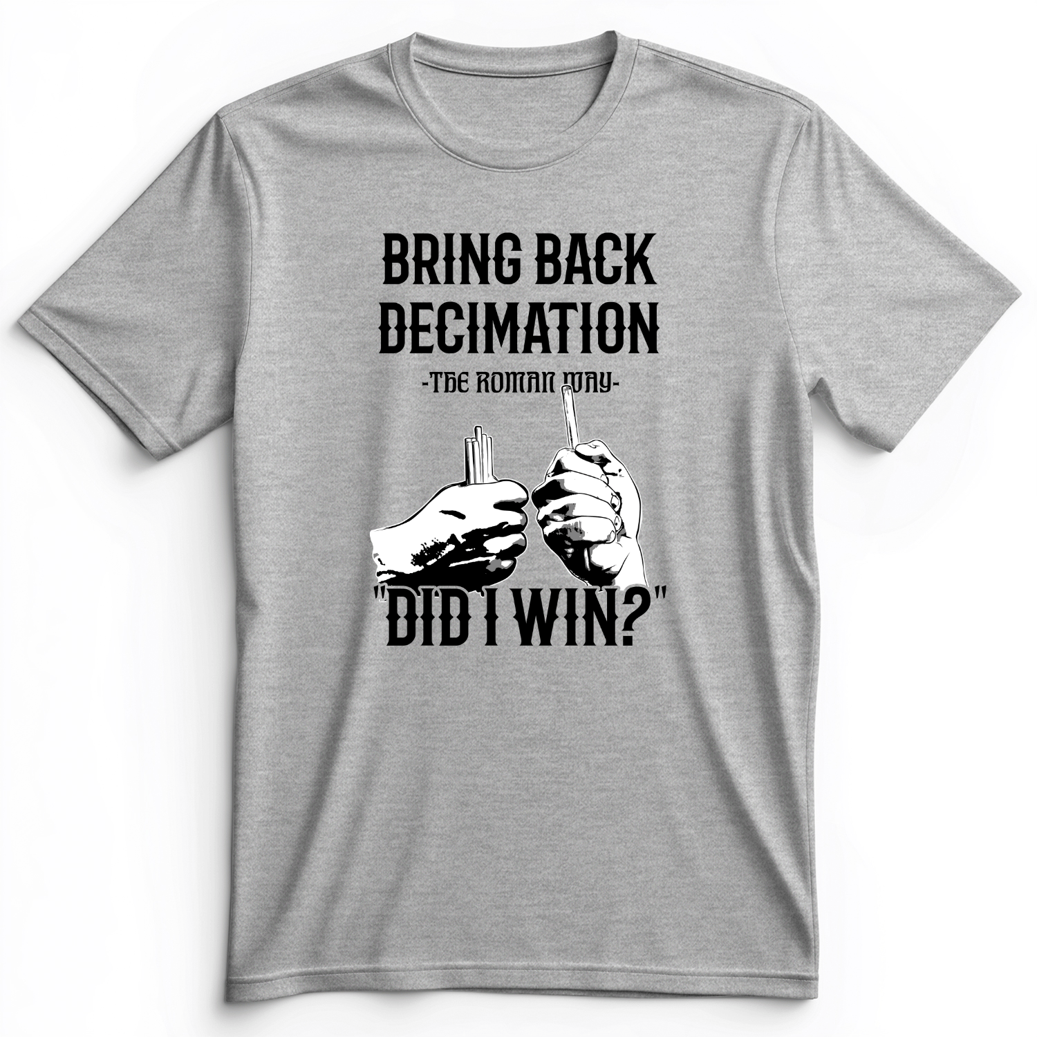 Decimation Premium Tee Athletic Heather / S