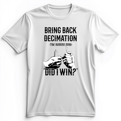 Decimation Premium Tee White / S