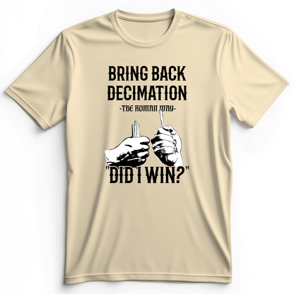 Decimation Premium Tee Natural / S