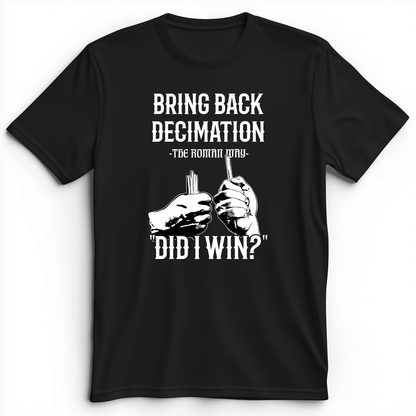 Decimation Premium Tee Black / S
