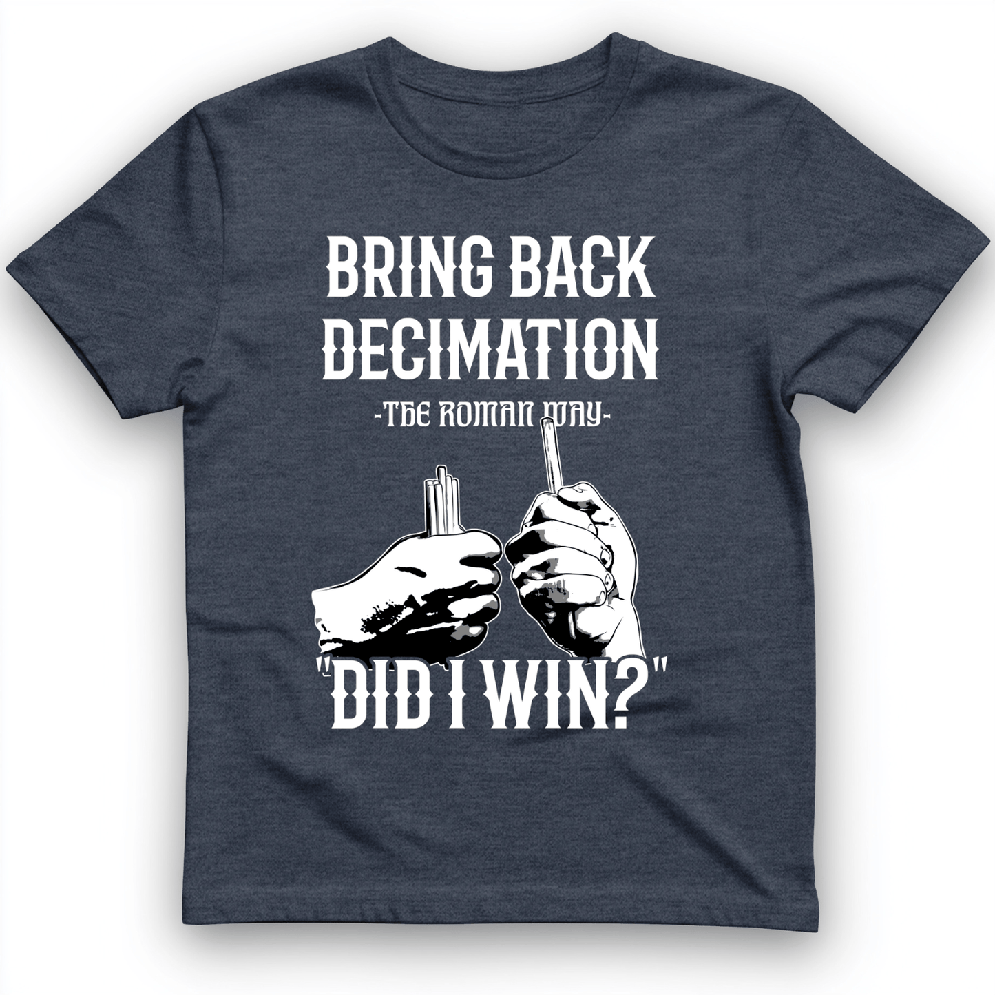 Decimation T-Shirt Heather Navy / S