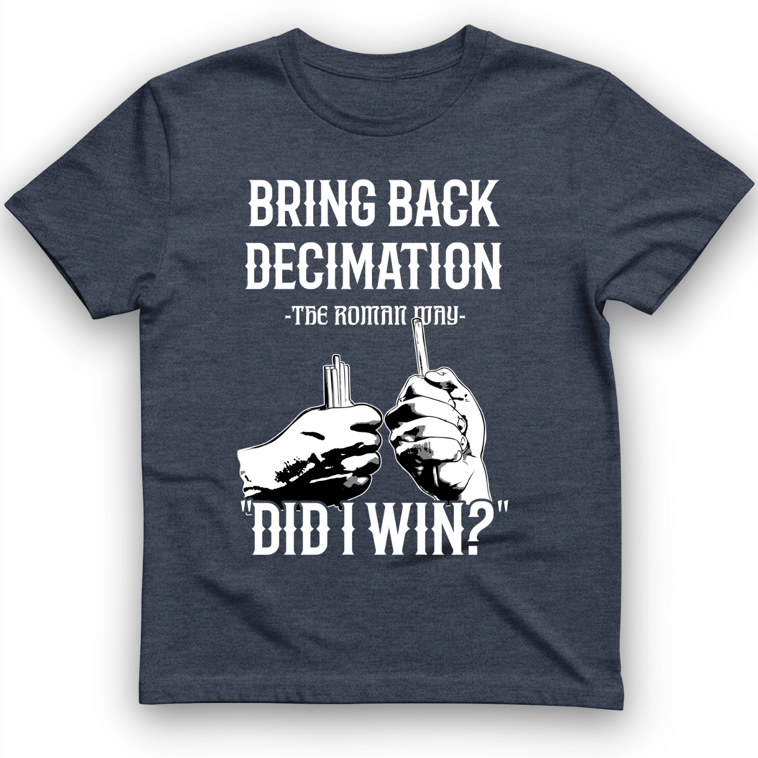 Decimation T-Shirt Heather Navy / S