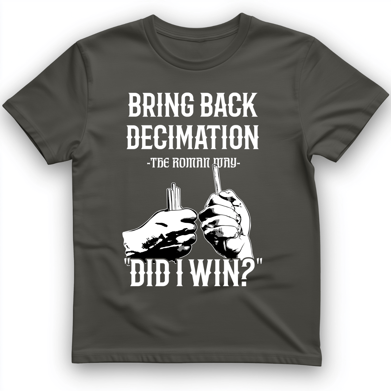 Decimation T-Shirt Charcoal / S