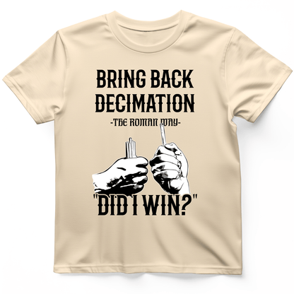 Decimation T-Shirt Natural / S