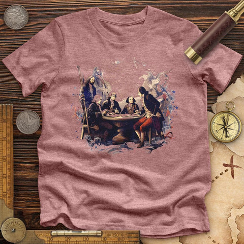 Declaration Committee High Quality Tee Heather Mauve / S