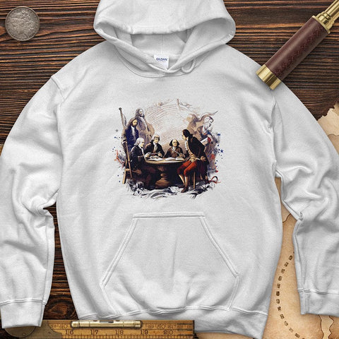 Declaration Committee Hoodie White / S