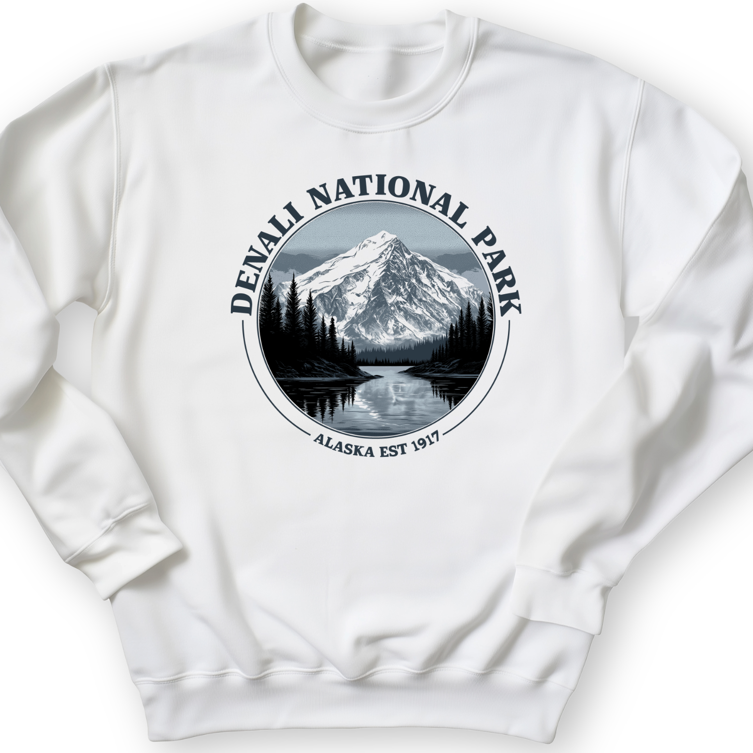 Denali Crewneck White / S