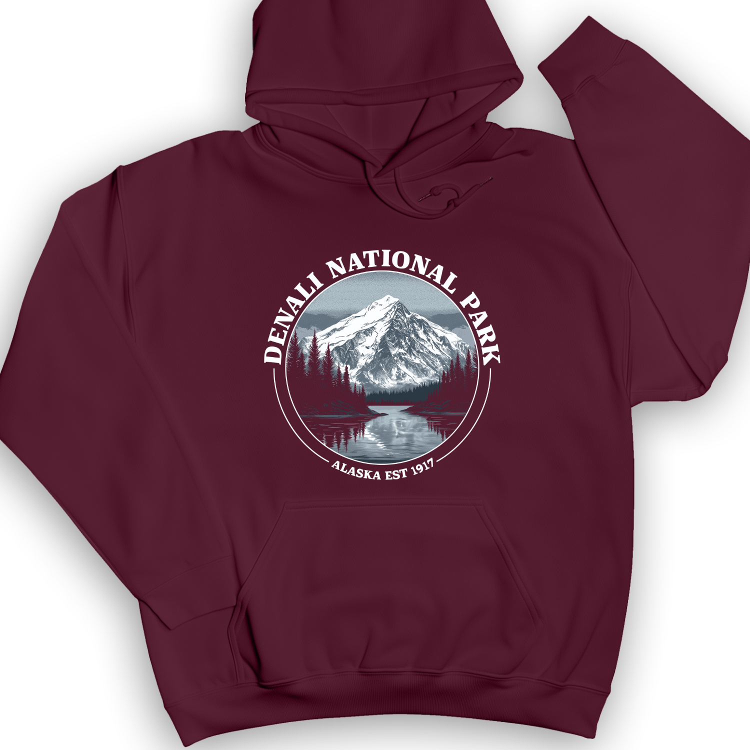Denali Hoodie Maroon / S