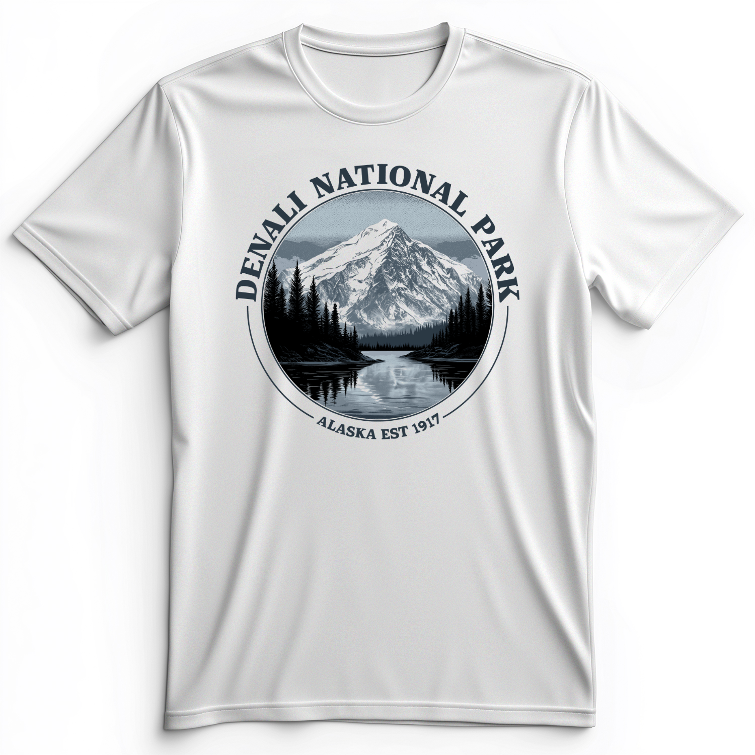 Denali Premium Tee White / S