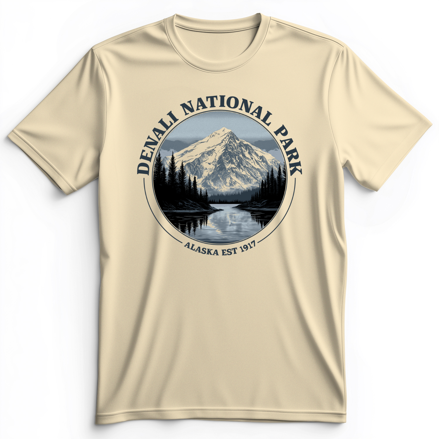Denali Premium Tee Natural / S