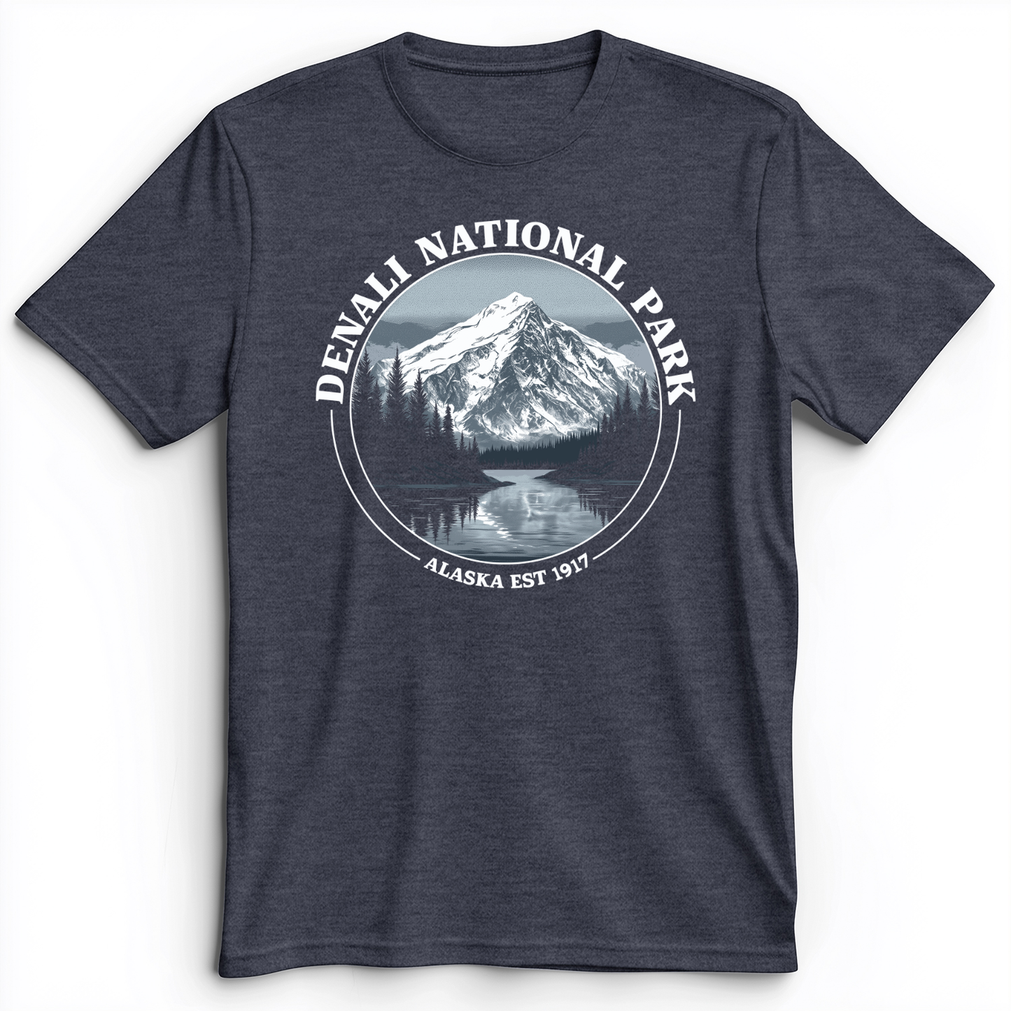 Denali Premium Tee Heather Navy / S