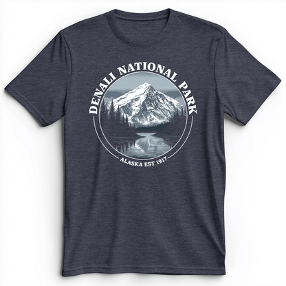 Denali Premium Tee Heather Navy / S