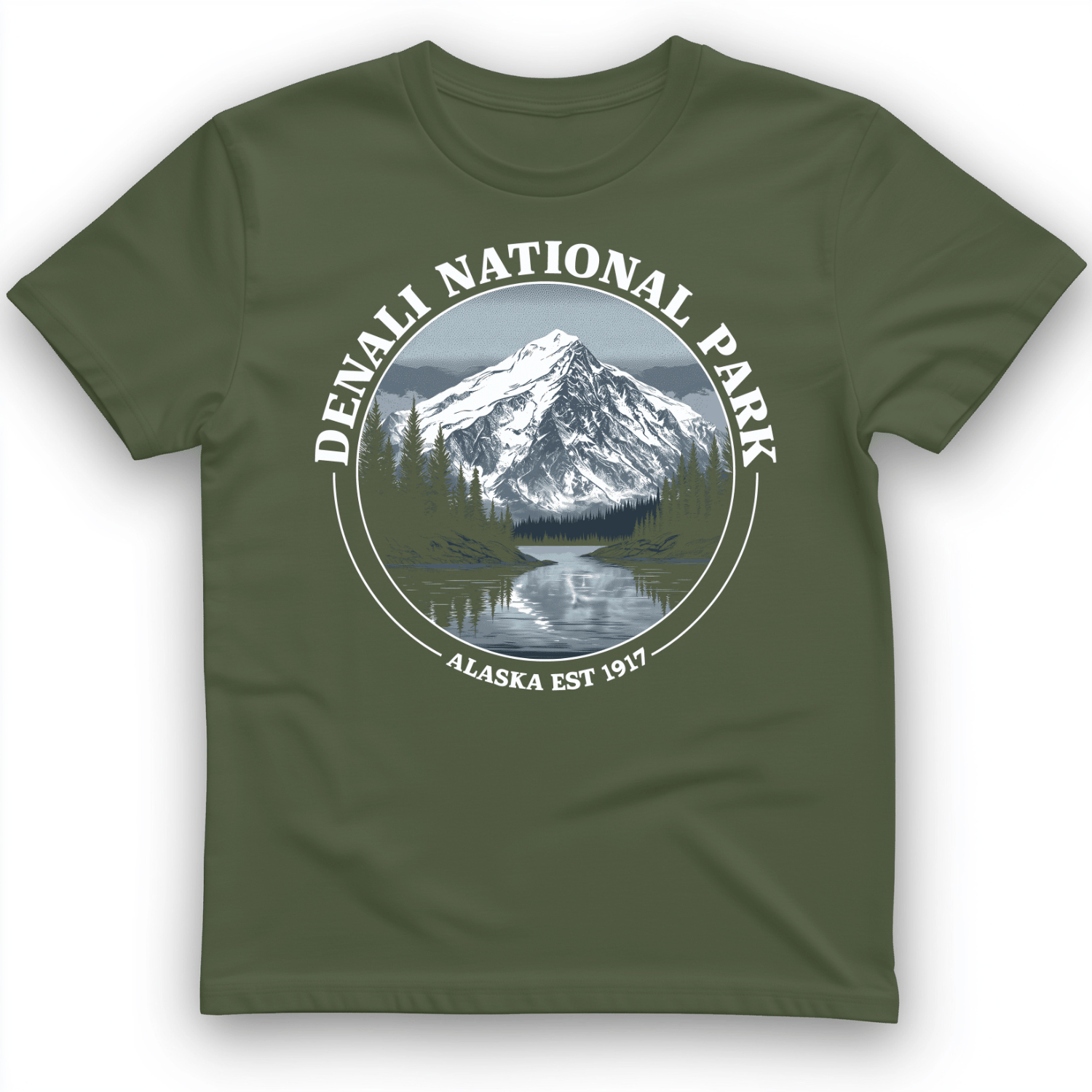 Denali T-Shirt Military Green / S