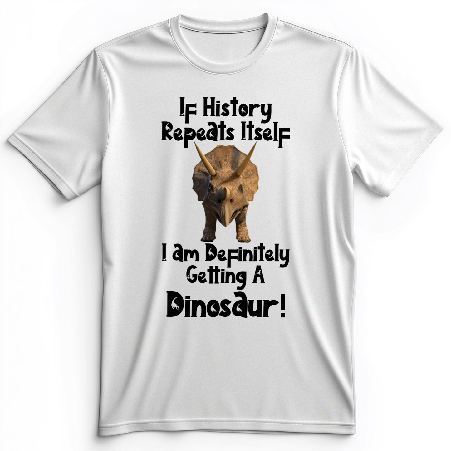 Dinosaur Premium Tee White / S