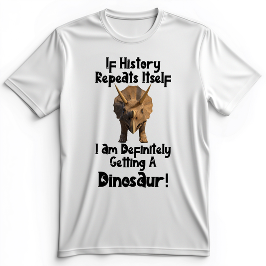 Dinosaur Premium Tee White / S