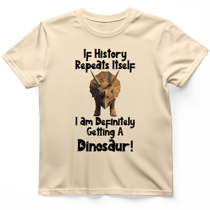 Dinosaur T-Shirt Natural / S