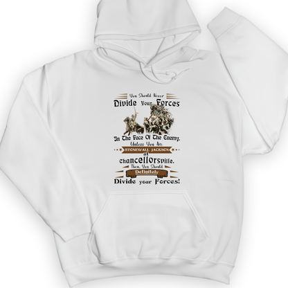 Dividing Forces Hoodie White / S