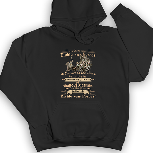 Dividing Forces Hoodie Black / S